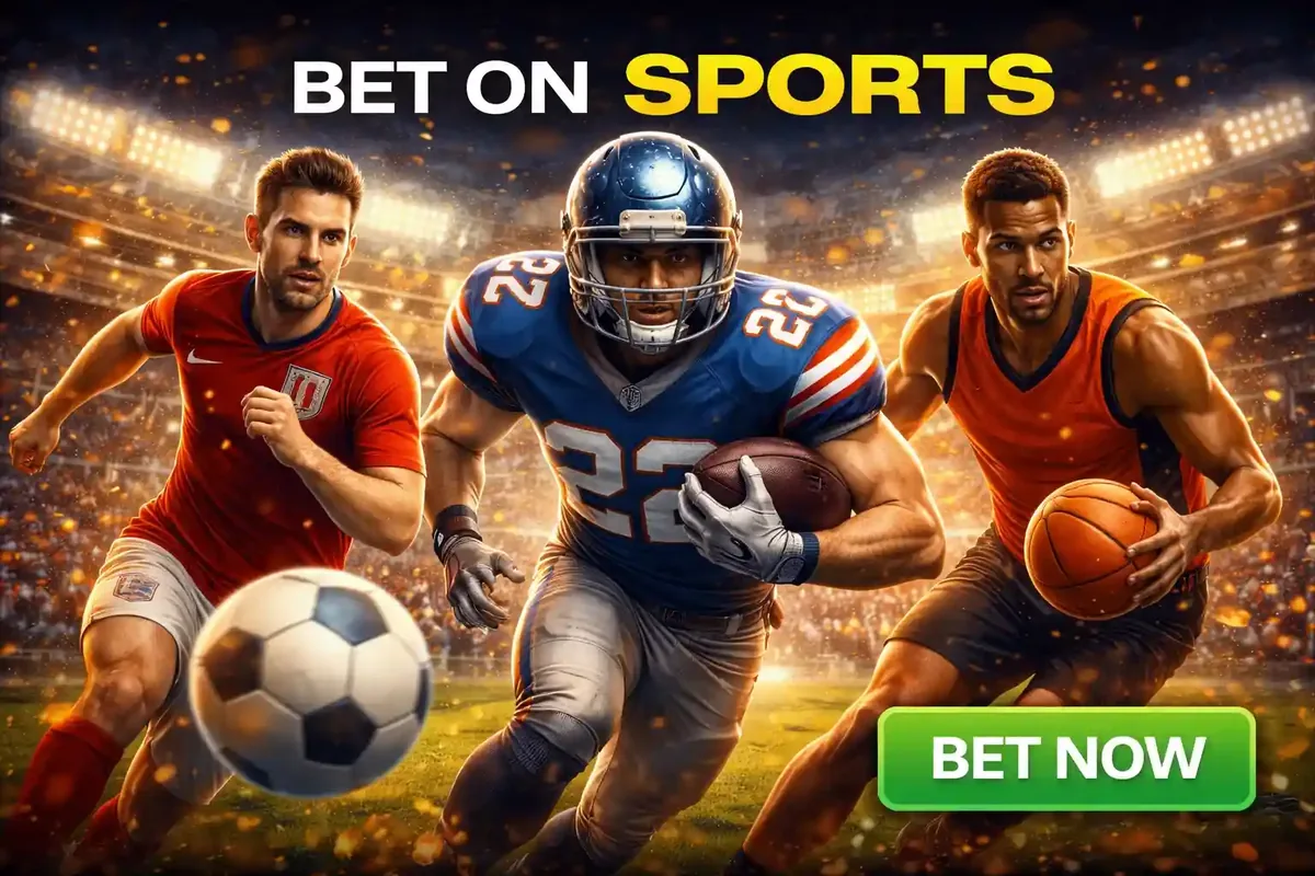 Soccer, football, and basketball players promoting sports betting